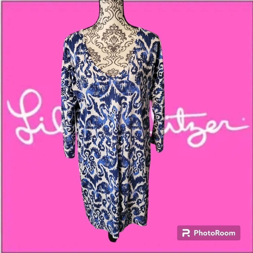 Lilly Pulitzer Cori dress Flamingo print